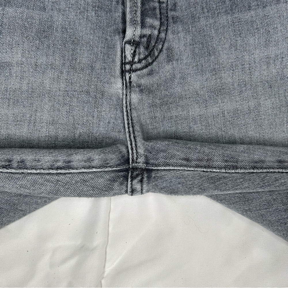 Mother The Scrapper Cuff Ankle Fray jeans Shadows In The Grass 29 - Picture 8 of 15